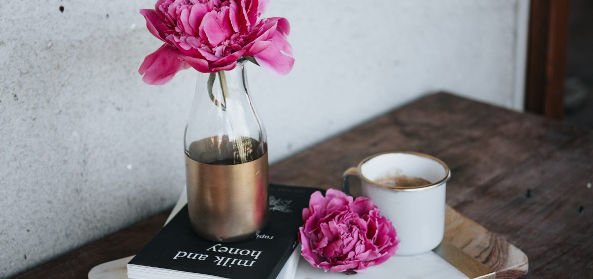 Rustic flower vase