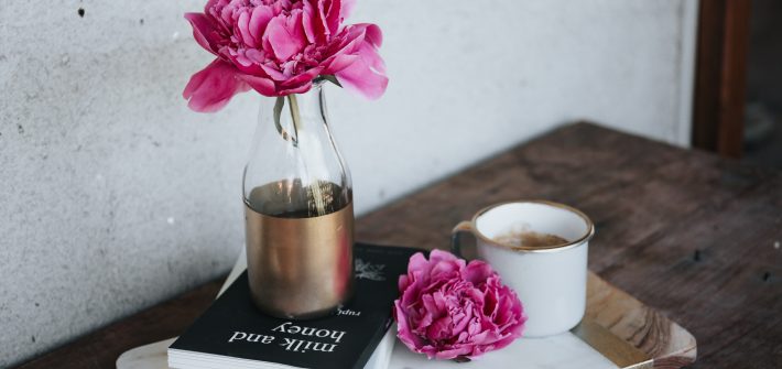 Rustic flower vase